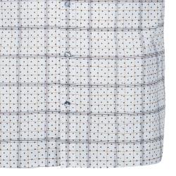 Pre Owned قميص رجالي دولتشي أند غابانا كم قصيرمنقط أبيض L