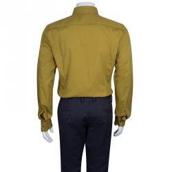 مملوكة مسبقًا Dolce and Gabbana Mustard Shirt L