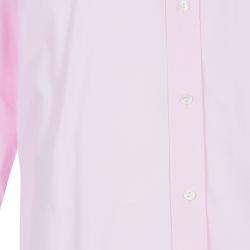 مملوكة مسبقًا Dolce and Gabbana Men's Pink Cotton Shirt L