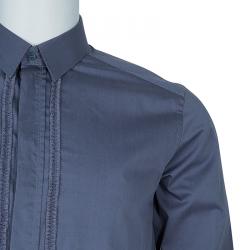 Pre Owned Dolce and Gabbana Men's Grey Johnny Depp Shirt L