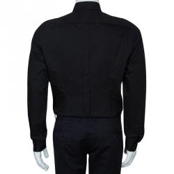 Pre Owned قميص دولتشي أند غابانا سيناترا أسود رجالي L