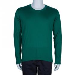 Pre Owned بلوفر دولتشي أند غابانا تريكو أخضر M