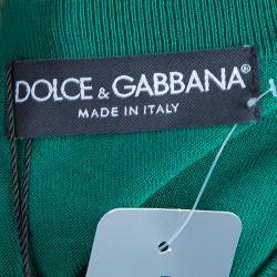 Pre Owned بلوفر دولتشي أند غابانا تريكو أخضر M