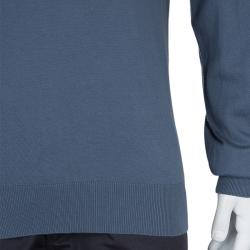 مملوكة مسبقًا Dolce and Gabbana Grey Crew Neck Sweater L