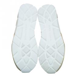 Pre Owned حذاء رياضي دولتشي أند غابانا باركور جلد ثلاثي اللون مقاس 42