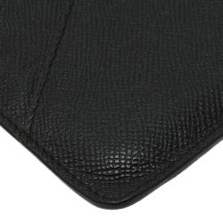 Dolce and Gabbana Black Leather iPad Envelope Case