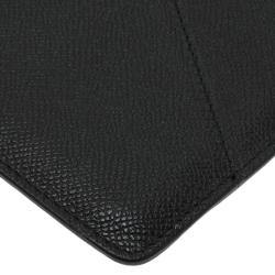 Dolce and Gabbana Black Leather iPad Envelope Case