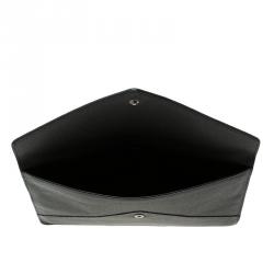 Dolce and Gabbana Black Leather iPad Envelope Case