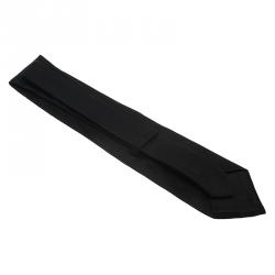 Dolce and Gabbana Black Silk Tie