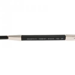 Pre Owned Dolce and Gabbana DG 2073K  White Gold Plated Aviators