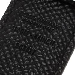 Pre Owned حزام دولتشي أند غابانا كلاسيك بوجهين جلد أسود 110 سم