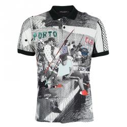 Pre Owned تي شيرت دولتشي أند غابانا سيليكان مامبو متعدد الألوان مطبوع XXL