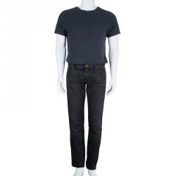 Pre Owned Dolce and Gabbana Men's Grey Denim Jeans S