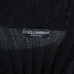 Dolce and Gabbana Men's Rib Knit Cardigan S