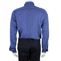 مملوكة مسبقًا Dolce and Gabbana Men's Blue Shirt L