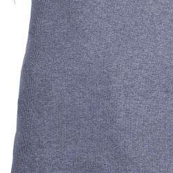 Pre Owned Dolce and Gabbana Men's Grey T-Shirt L