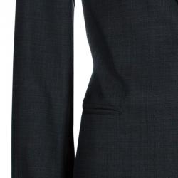 Pre Owned Dolce and Gabbana Men's Grey Wool Suit L
