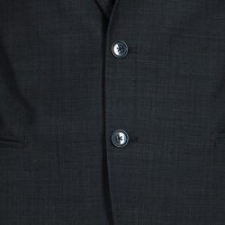 Pre Owned Dolce and Gabbana Men's Grey Wool Suit L