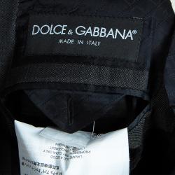Pre Owned Dolce and Gabbana Men's Grey Wool Suit L