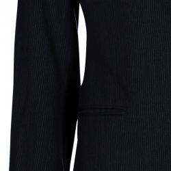 Pre Owned Dolce and Gabbana Men's Black Pinstripe Blazer L