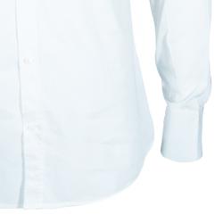 Pre Owned Dolce And Gabbana Men's White Cotton Shirt M
