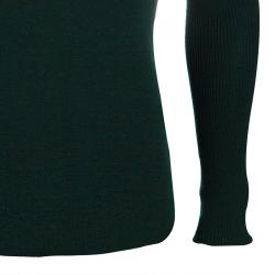 Pre Owned Dolce and Gabbana Men's Moss Green Turtleneck Sweater L