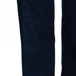Pre Owned Dolce and Gabbana Men's Navy Blue Trousers M