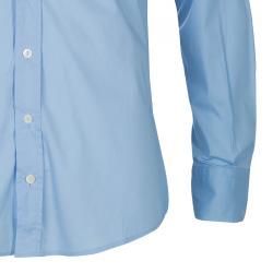 Pre Owned Dolce and Gabbana Men's Blue Slim Fit Shirt M