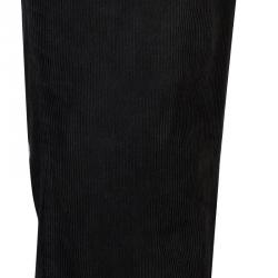 Pre Owned بنطلون دولتشي آند غابانا قطيفة مضلعة بني L