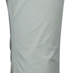 Pre Owned بنطلون دولتشي آند غابانا قطن كاكي L