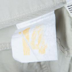 Pre Owned بنطلون دولتشي آند غابانا قطن كاكي L