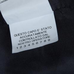 Pre Owned Dolce and Gabbana Black Wool Waistcoat XL