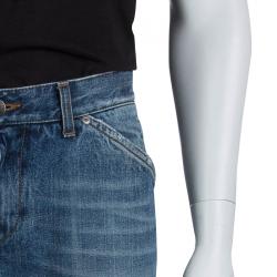 Pre Owned بنطلون جينز دولتشي أند غابانا ممزق L