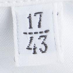 مملوكة مسبقًا قميص دولتشي أند غابانا توكسيدو قطن أبيض L