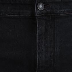 مملوكة مسبقًا Dolce and Gabbana Black Denim Stretch Jeans 4XL
