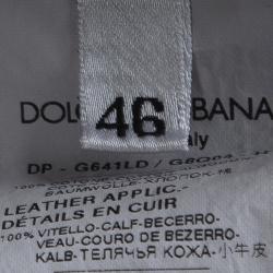 Pre Owned Dolce And Gabbana Grey Faded Effect Straight Fit Jeans S 