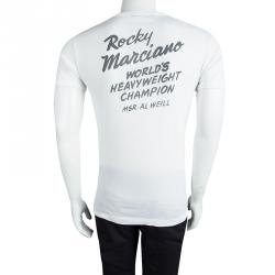 Pre Owned تي شيرت دولتشي أند غابانا مارسيانو روكي أبيض M