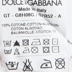 Pre Owned تي شيرت دولتشي أند غابانا مارسيانو روكي أبيض M