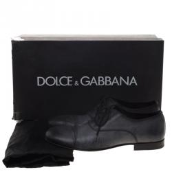 Dolce & Gabbana Two Tone Leather Oxfords Size 40.5