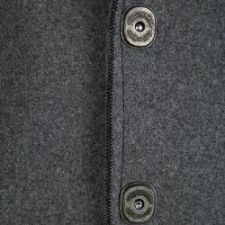 Dsquared2 Grey Wool Overcoat XL