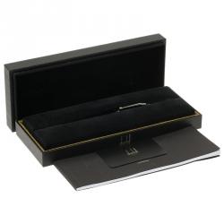 Pre Owned Dunhill Black Resin Sidecar Ballpoint Pen