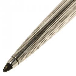 Pre Owned Dunhil Silver Steel Gemline Ballpoint Pen