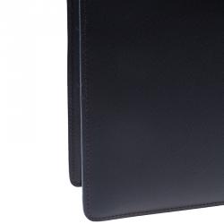 Dunhill Black Leather Confidential Briefcase