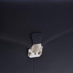 Dunhill Black Leather Confidential Briefcase