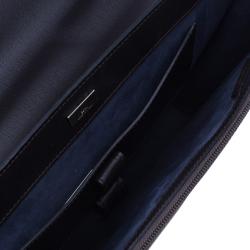 Dunhill Black Leather Confidential Briefcase