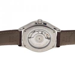 Pre Owned Ebel Silver Stainless Steel 100 Classic Men's Wristwatch 40MM