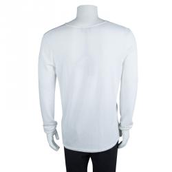 Pre Owned Emporio Armani Colorblock V-Neck Sweater XXL