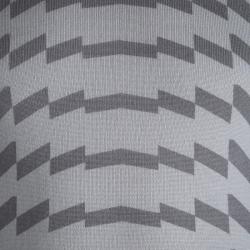 مملوكة مسبقًا Emporio Armani Grey Wool Geometric Pattern Sweater S