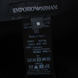 مملوكة مسبقًا Emporio Armani Brown Monogram Baseball Cap Size S