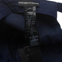 مملوكة مسبقًا Emporio Armani Blue Logo Baseball Cap Size L/XL